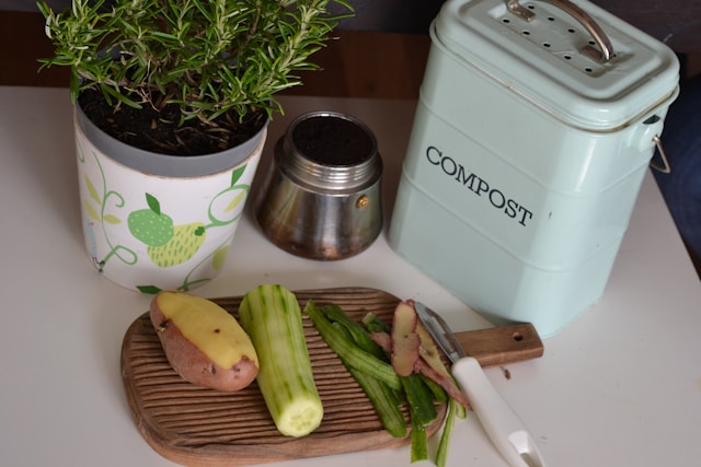 Compost dans la cuisine